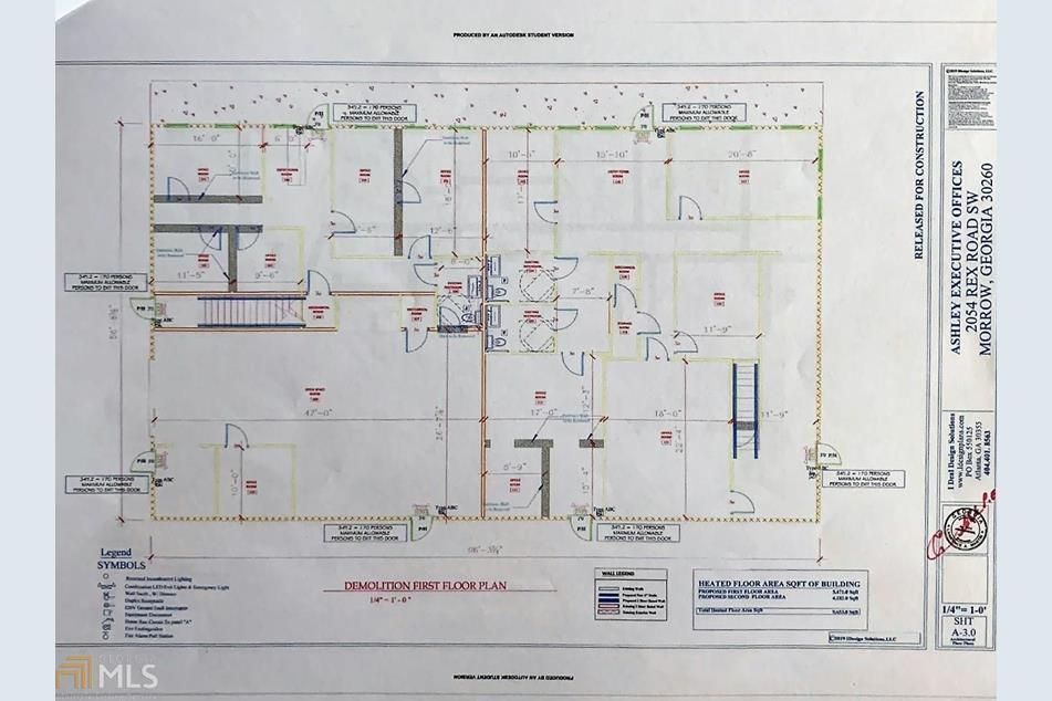 +/-7,500 SF Office/Warehouse-Morrow: 2054 Rex Rd, Morrow, GA 30260